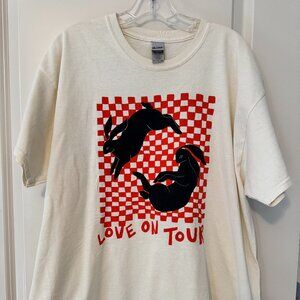 Harry Styles "Bunny Love" Love on Tour Concert Tshirt-size XL